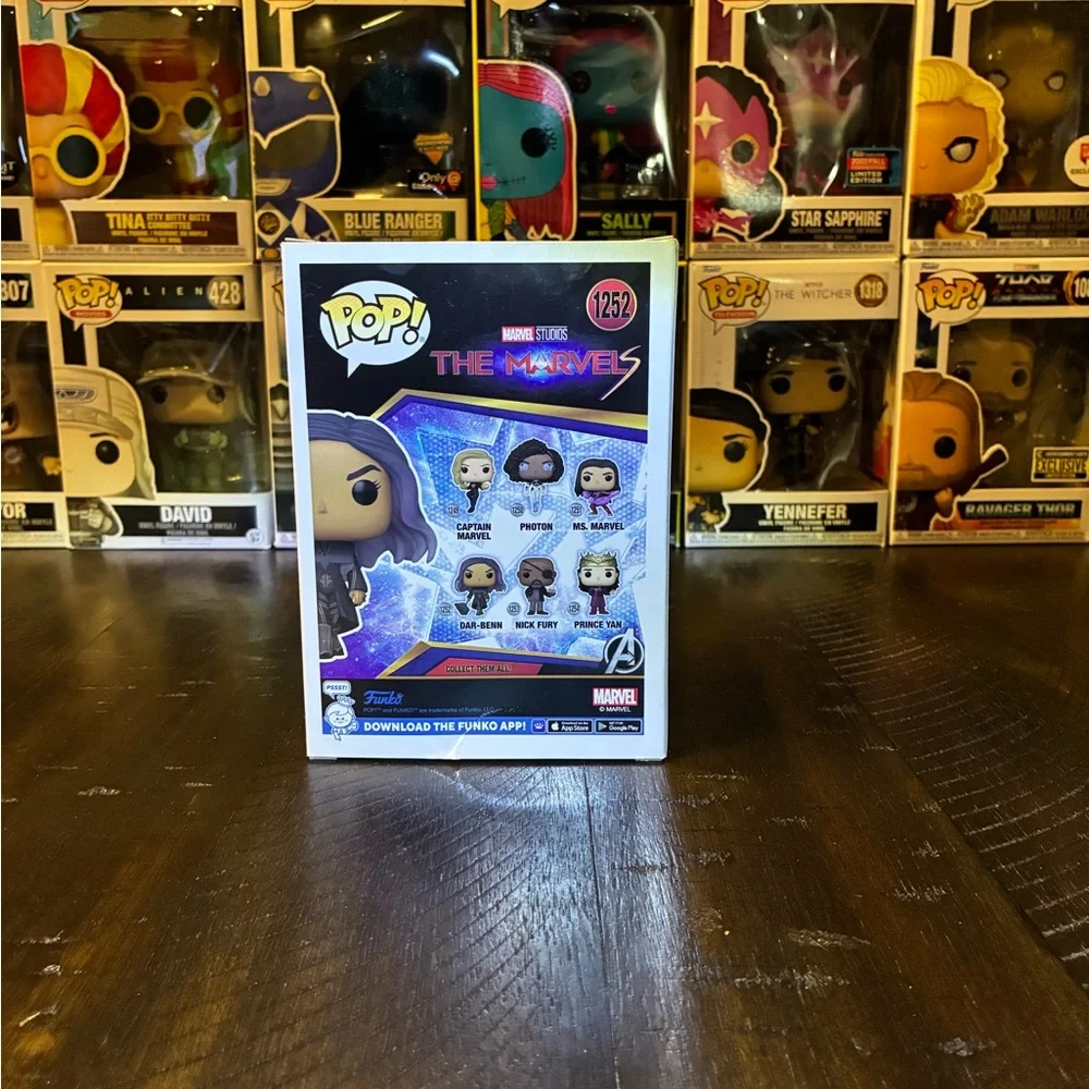 Funko Pop! figure of Dar-Benn from Marvel Studios' The Marvels